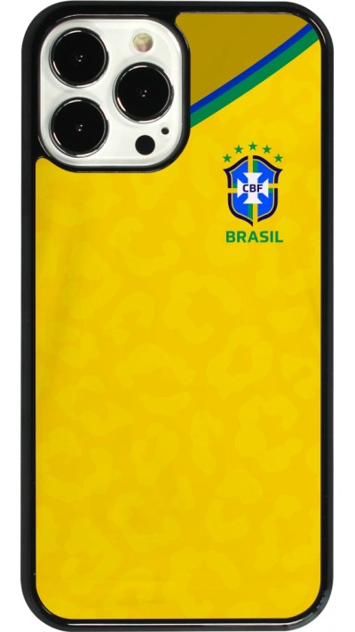 iPhone 13 Pro Max Case Hülle - Brasilien 2022 personalisierbares Fußballtrikot