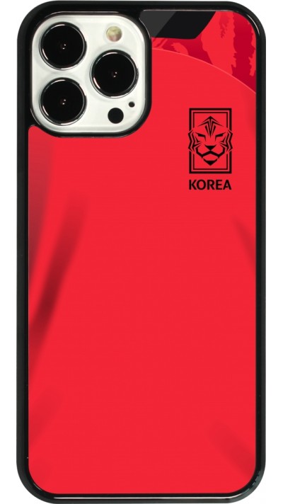 Coque iPhone 13 Pro Max - Maillot de football Corée du Sud 2022 personnalisable