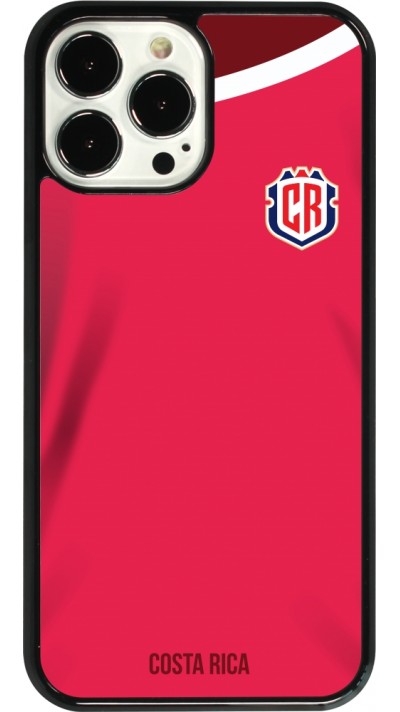 Coque iPhone 13 Pro Max - Maillot de football Costa Rica 2022 personnalisable
