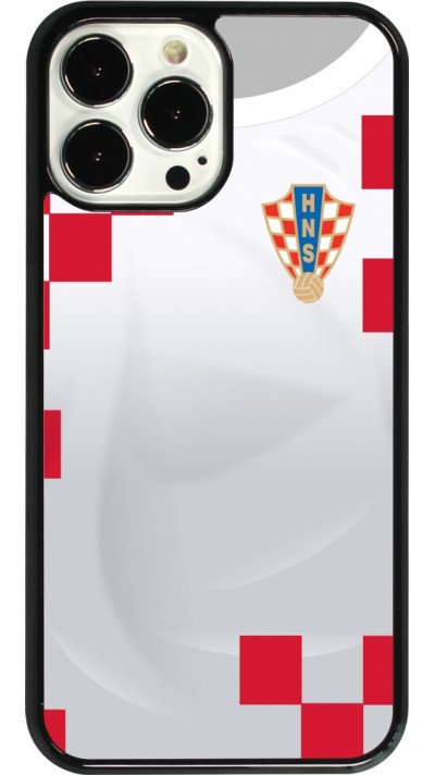 iPhone 13 Pro Max Case Hülle - Kroatien 2022 personalisierbares Fussballtrikot