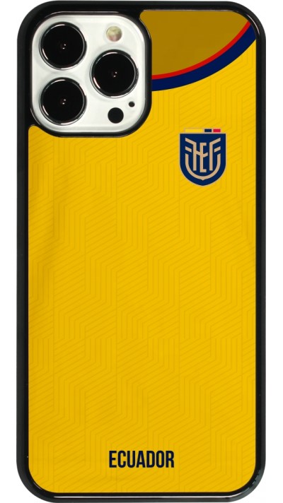 Coque iPhone 13 Pro Max - Maillot de football Equateur 2022