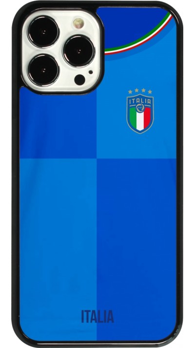 Coque iPhone 13 Pro Max - Maillot de football Italie 2022 personnalisable