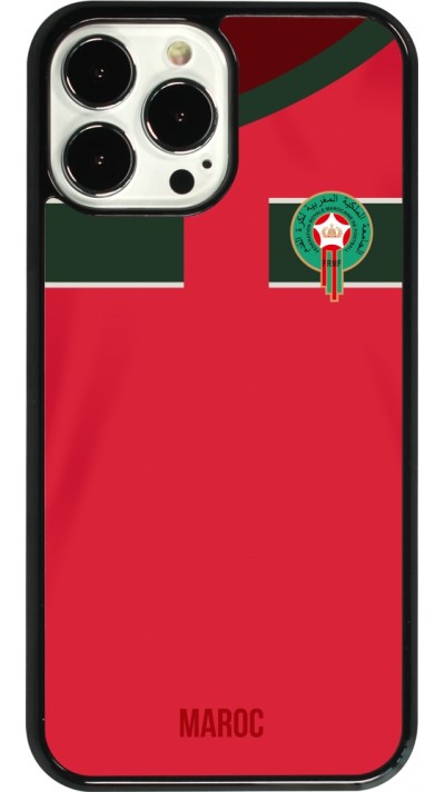 iPhone 13 Pro Max Case Hülle - Marokko 2022 personalisierbares Fussballtrikot