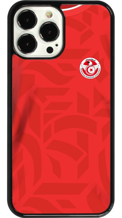 Coque iPhone 13 Pro Max - Maillot de football Tunisie 2022 personnalisable
