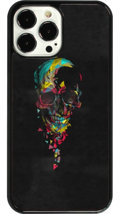 Coque iPhone 13 Pro Max - Halloween 22 colored skull