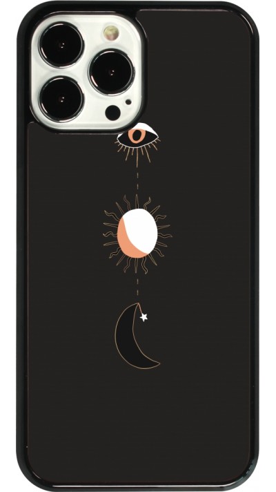 Coque iPhone 13 Pro Max - Halloween 22 eye sun moon