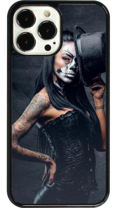 Coque iPhone 13 Pro Max - Halloween 22 Tattooed Girl