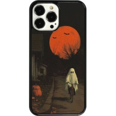 Coque iPhone 13 Pro Max - Halloween 2025 Ghost on a bicycle