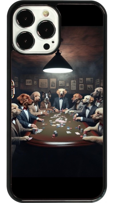 iPhone 13 Pro Max Case Hülle - Die Pokerhunde