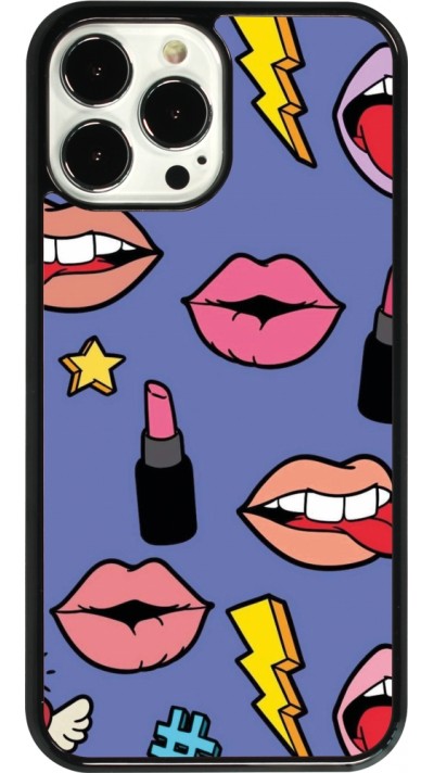 Coque iPhone 13 Pro Max - Lips and lipgloss