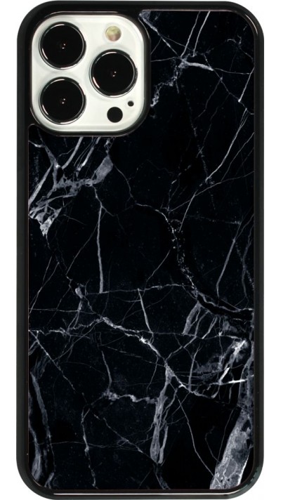 Coque iPhone 13 Pro Max - Marble Black 01