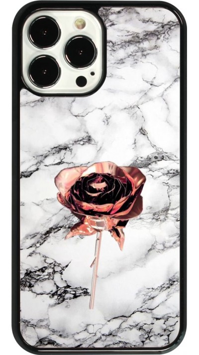 Coque iPhone 13 Pro Max - Marble Rose Gold