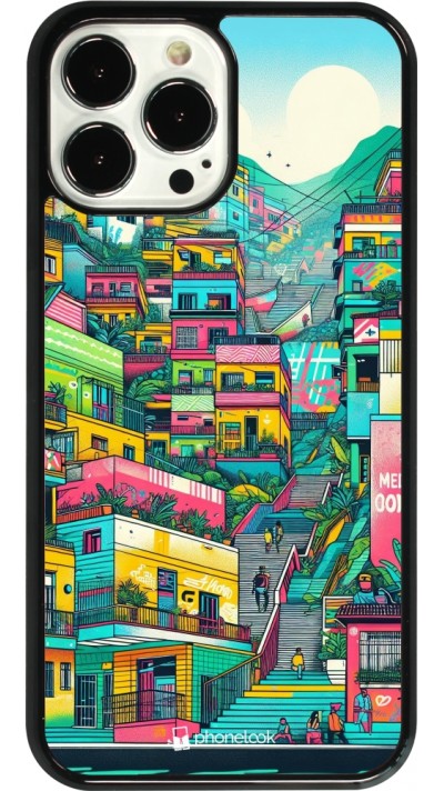 Coque iPhone 13 Pro Max - Medellin Comuna 13 Art