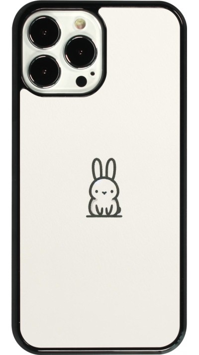 Coque iPhone 13 Pro Max - Minimal bunny cutie