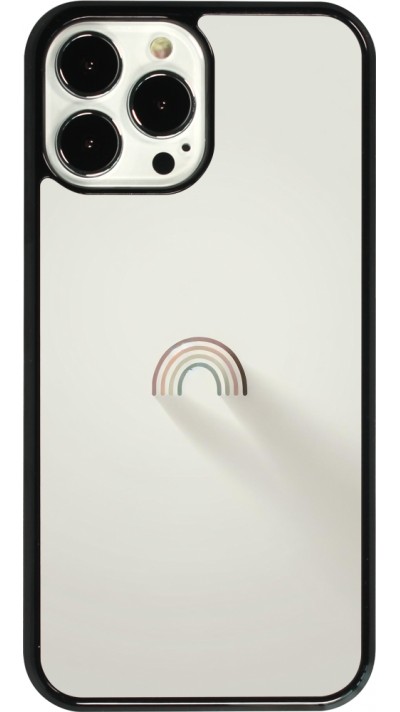 iPhone 13 Pro Max Case Hülle - Mini Regenbogen Minimal