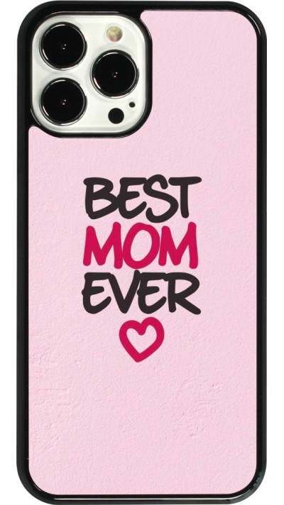 Coque iPhone 13 Pro Max - Mom 2023 best Mom ever pink