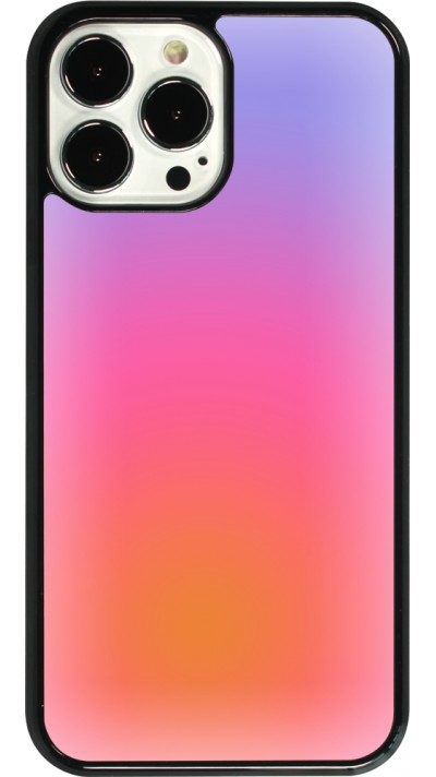 Coque iPhone 13 Pro Max - Orange Pink Blue Gradient