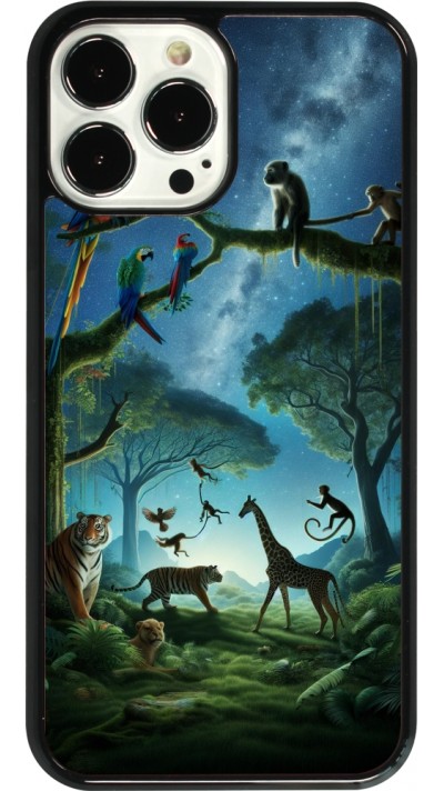 Coque iPhone 13 Pro Max - Paradis des animaux exotiques