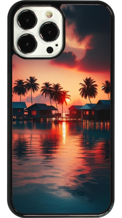 Coque iPhone 13 Pro Max - Paradis Maldives