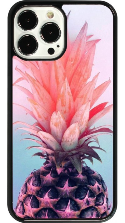 iPhone 13 Pro Max Case Hülle - Purple Pink Pineapple