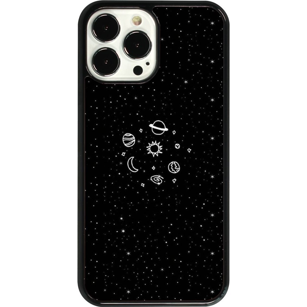 iPhone 13 Pro Max Case Hülle - Space Doodle