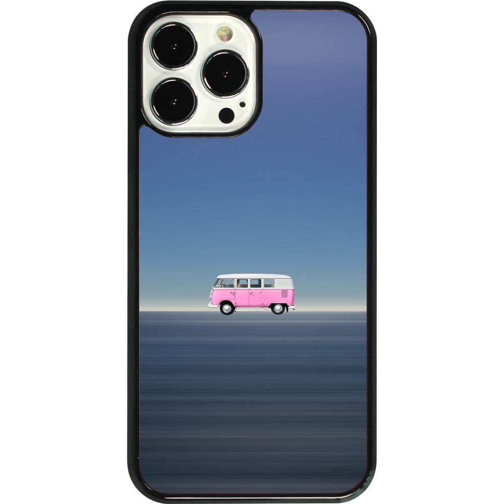 iPhone 13 Pro Max Case Hülle - Spring 23 pink bus