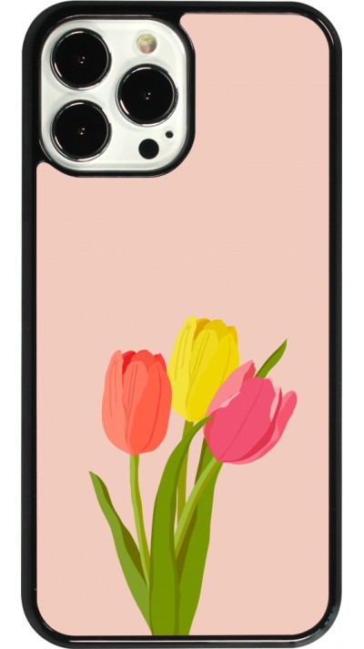 Coque iPhone 13 Pro Max - Spring 23 tulip trio