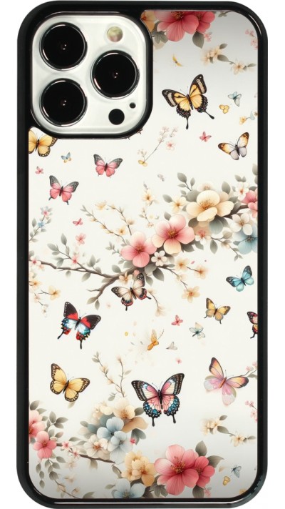 Coque iPhone 13 Pro Max - Spring 25 Papillons Légers