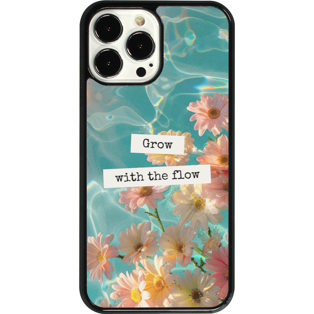 iPhone 13 Pro Max Case Hülle - Summer 2025 Grow with the flow