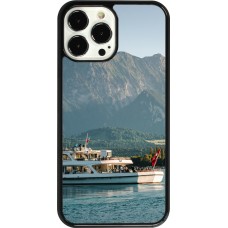 Coque iPhone 13 Pro Max - Fête Nationale Suisse Bateau Leman
