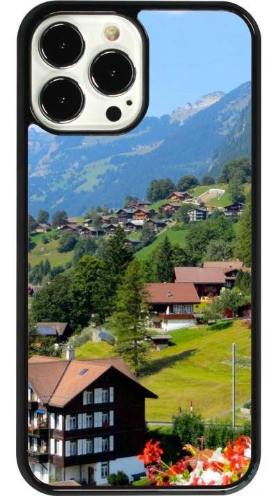 Coque iPhone 13 Pro Max - Fête Nationale Suisse Paysage