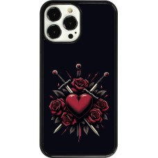 iPhone 13 Pro Max Case Hülle - Valentine 2024 gothic love