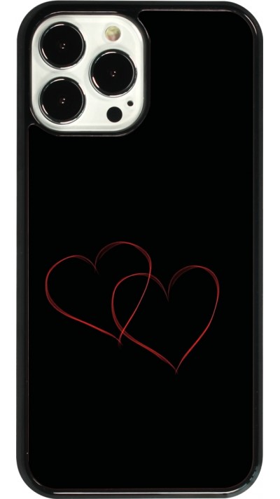 Coque iPhone 13 Pro Max - Valentine 2023 attached heart