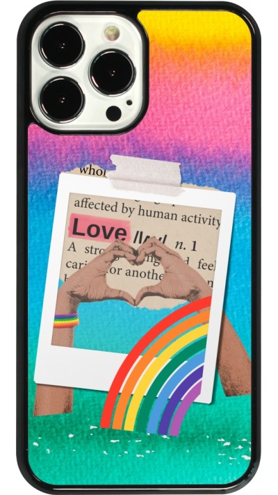Coque iPhone 13 Pro Max - Valentine 2023 love is for everyone