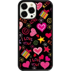 Coque iPhone 13 Pro Max - Valentine 2023 love symbols