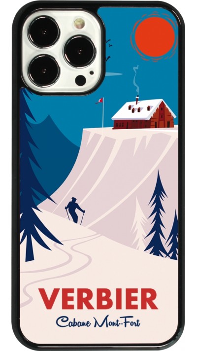 Coque iPhone 13 Pro Max - Verbier Cabane Mont-Fort