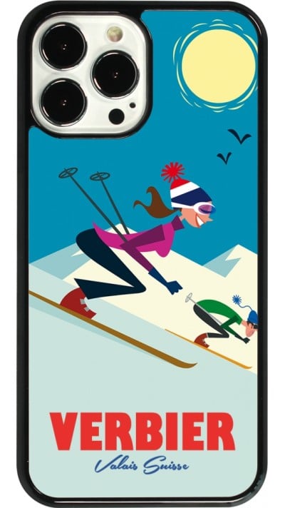 Coque iPhone 13 Pro Max - Verbier Ski Downhill