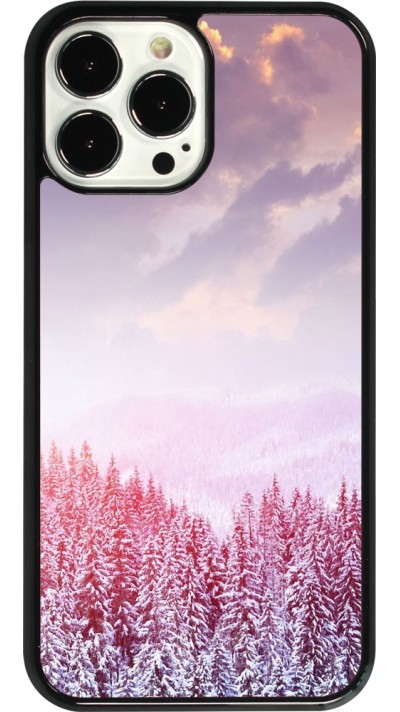 Coque iPhone 13 Pro Max - Winter 22 Pink Forest