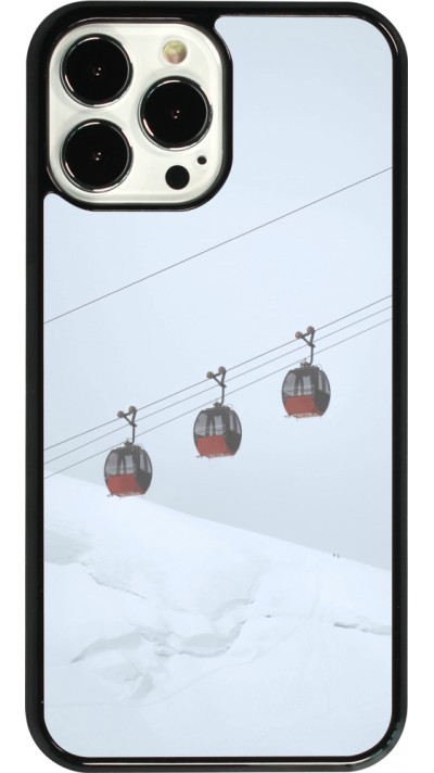 iPhone 13 Pro Max Case Hülle - Winter 22 ski lift