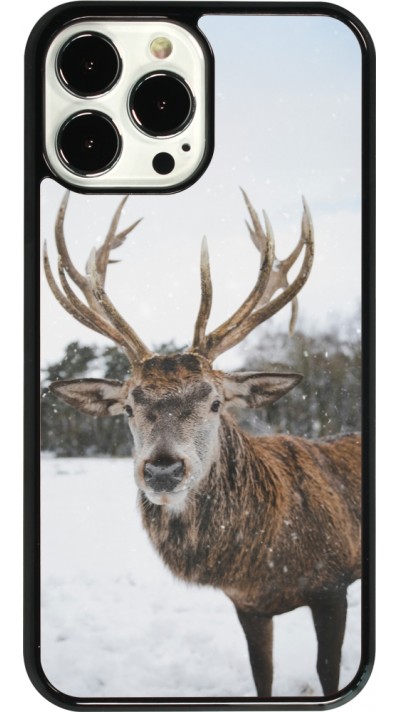 iPhone 13 Pro Max Case Hülle - Winter 25 Winter reindeer