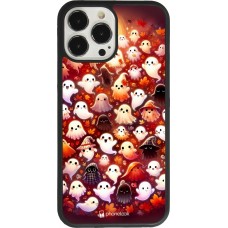 iPhone 13 Pro Max Case Hülle - Silikon schwarz Gespenster Herbst niedlich