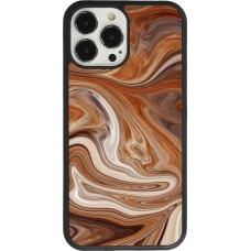 Coque iPhone 13 Pro Max - Silicone rigide noir Autumn 2024 marbe