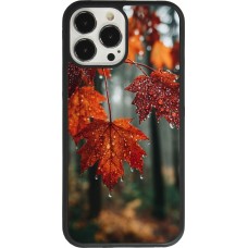 iPhone 13 Pro Max Case Hülle - Silikon schwarz Autumn 25 Rain