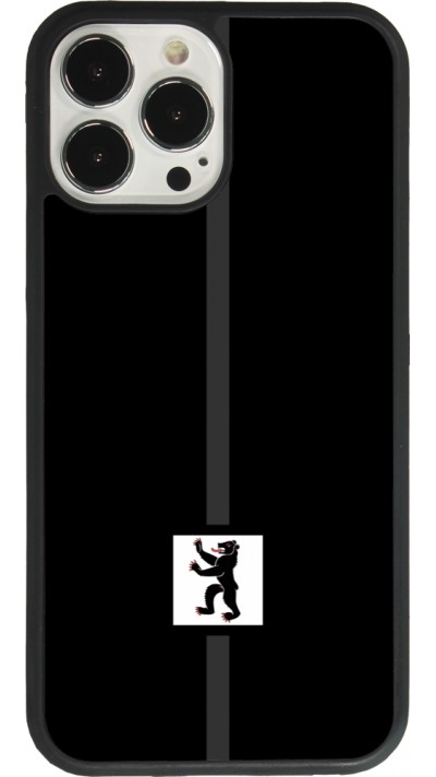 iPhone 13 Pro Max Case Hülle - Silikon schwarz Kanton AI schwarz