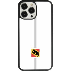 iPhone 13 Pro Max Case Hülle - Silikon schwarz Kanton BE weiss