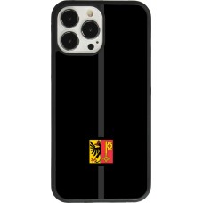 iPhone 13 Pro Max Case Hülle - Silikon schwarz Kanton GE schwarz