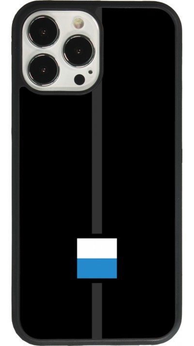 iPhone 13 Pro Max Case Hülle - Silikon schwarz Kanton LU schwarz