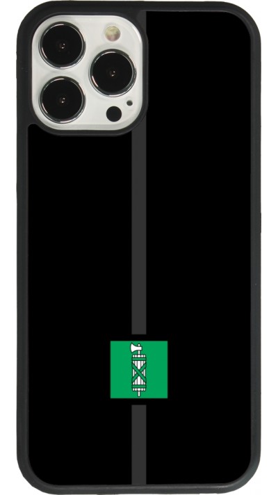 iPhone 13 Pro Max Case Hülle - Silikon schwarz Kanton SG schwarz