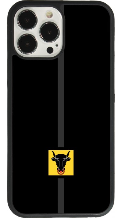 iPhone 13 Pro Max Case Hülle - Silikon schwarz Kanton UR schwarz
