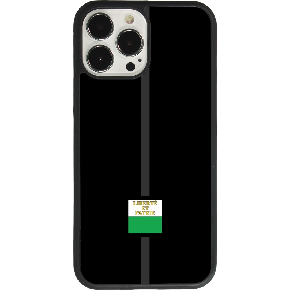 iPhone 13 Pro Max Case Hülle - Silikon schwarz Kanton VD schwarz